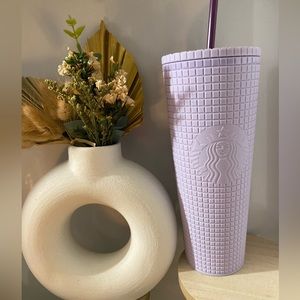 24oz grid Starbucks cup